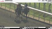 Autospell (Outside) and an Unnamed Horse out of the Dam Distorted Legacy Worked 4 Furlongs in 52.23 at Saratoga on July 16th, 2026