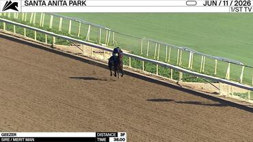 Geezer Worked 3 Furlongs in 38.00 at Santa Anita Park on June 11th, 2026