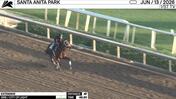 Extensive Worked 4 Furlongs in 48.20 at Santa Anita Park on June 13th, 2026