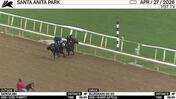 Tapatia Mia (Outside) and Bluegrass Go Go Worked 4 Furlongs in 48.20 at Santa Anita Park on April 27th, 2026