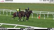 Calling Mr. Mo (Outside) and Chief of Peace Worked 3 Furlongs in 37.44 at Saratoga on August 14th, 2026