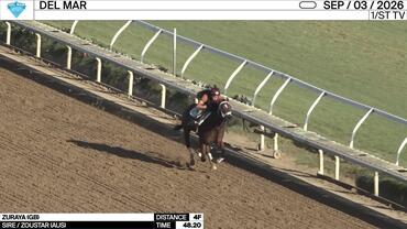 Zuraya Worked 4 Furlongs in 48.20 at Del Mar on September 3rd, 2026