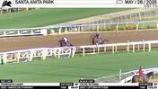 Pharoah's Candy (Red Cap) and Celtic Rythem Worked 5 Furlongs at Santa Anita Park on May 28th, 2026