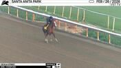 Cecilia Street Worked 4 Furlongs in 49.40 at Santa Anita Park on February 26th, 2026