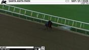 Red Hot Worked 4 Furlongs in 49.00 at Santa Anita Park on September 21st, 2026
