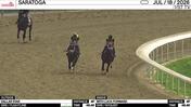 Dallas Star (Outside) and With Luck Forward Worked 4 Furlongs in 48.48 at Saratoga on July 18th, 2026