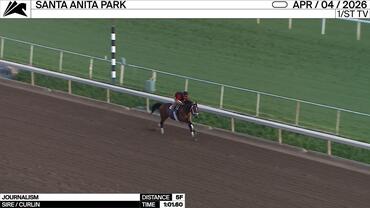 Journalism Worked 5 Furlongs in 1:01.60 at Santa Anita Park on April 4th, 2026