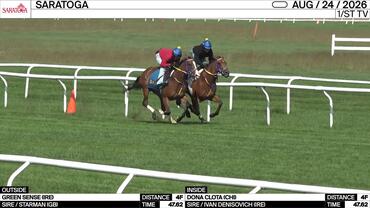 Green Sense (Outside) and Dona Clota Worked 4 Furlongs in 47.62 at Saratoga on August 24th, 2026