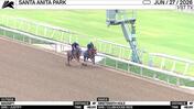 Magnify (Outside) and Nineteenth Hole Worked 4 Furlongs in 48.00 at Santa Anita Park on June 27th, 2026
