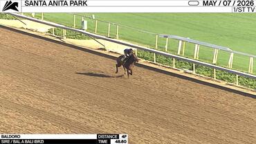 Baldoro Worked 4 Furlongs in 48.60 at Santa Anita Park on May 7th, 2026
