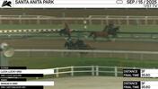 Luck Lucky (Outside) and Iriseach Worked 3 Furlongs in 35.60 at Santa Anita Park on September 15th, 2025