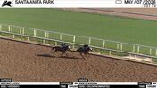 Feeling Lucky (Outside) and Fair Question Worked 5 Furlongs in 1:00.60 at Santa Anita Park on May 7th, 2026