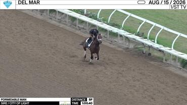 Formidable Man Worked 5 Furlongs in 1:00.40 at Del Mar on August 15th, 2026
