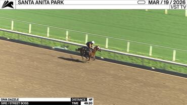 Diva Dazzle Worked 4 Furlongs in 49.20 at Santa Anita Park on March 19th, 2026