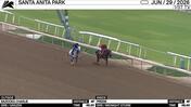 Bazooka Charlie (Outside) and Preem Worked 4 Furlongs at Santa Anita Park on June 29th, 2026