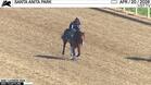 An Unnamed Horse out of the Dam Lucrezia (Black Sleeves) Galloped at Santa Anita Park on April 20th, 2026