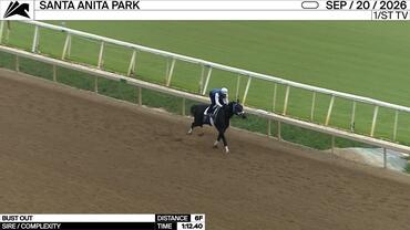Bust Out Worked 6 Furlongs in 1:12.40 at Santa Anita Park on September 20th, 2026