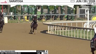 Zulu Kingdom Worked 4 Furlongs in 51.00 at Saratoga on June 28th, 2026