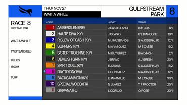 Preview of The Wait a While Stakes on Nov 27th, 2025