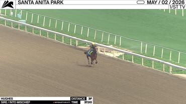 Hughes Worked 3 Furlongs in 37.00 at Santa Anita Park on May 2nd, 2026