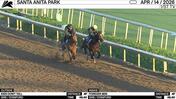 Kiss Don't Tell (Outside) and Forever Ben Worked 4 Furlongs in 48.40 at Santa Anita Park on April 14th, 2026