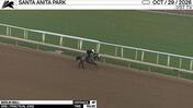 Berlin Wall Worked 4 Furlongs in 50.20 at Santa Anita Park on October 29th, 2026