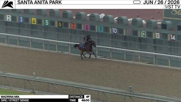 Madrina Mia Worked 4 Furlongs in 49.00 at Santa Anita Park on June 26th, 2026