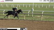 Worthy Charge Worked 4 Furlongs in 49.45 at Saratoga on July 12th, 2026