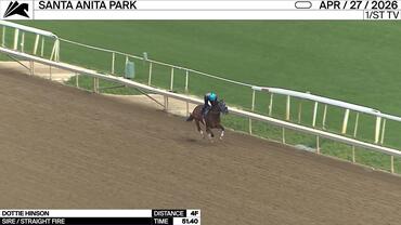 Dottie Hinson Worked 4 Furlongs in 51.40 at Santa Anita Park on April 27th, 2026