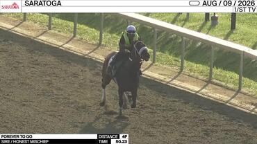 Forever to Go Worked 4 Furlongs in 50.23 at Saratoga on August 9th, 2026