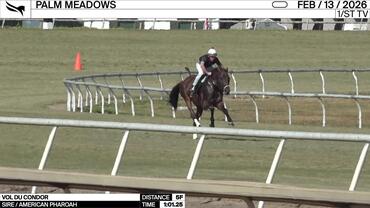 Vol Du Condor Worked 5 Furlongs in 1:01.25 at Palm Meadows on February 13th, 2026