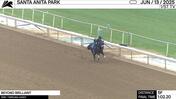 Beyond Brilliant Worked 5 Furlongs in 1:02.20 at Santa Anita Park  on June 13th, 2025