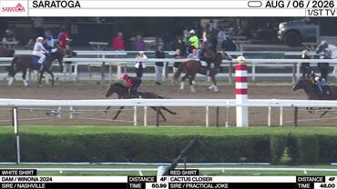 An Unnamed Horse out of the Dan Winona (White Shirt) and Cactus Closer Worked 4 Furlongs at Saratoga on August 6th, 2026