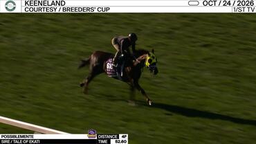 Possiblemente Worked 4 Furlongs in 52.60 at Keeneland on October 24th, 2026