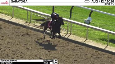 New York Special Worked 4 Furlongs in 48.77 at Saratoga on August 12th, 2026