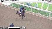 Shining River Worked 5 Furlongs in 1:02.20 at Santa Anita Park on July 1st, 2026