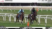 Into Forever (Outside) and Oscar's Hope Worked 5 Furlongs at Saratoga on July 24th, 2026