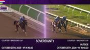 Breeders's Cup Side by Side Workout for Golden Tempo and Sovereignty on October 31st, 2026