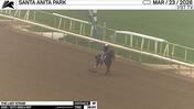 The Last Straw Worked 3 Furlongs in 36.00 at Santa Anita Park on March 23rd, 2026
