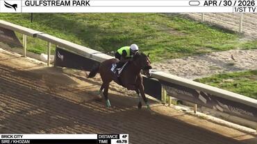 Brick City Worked 4 Furlongs in 49.78 at Gulfstream Park on April 30th, 2026