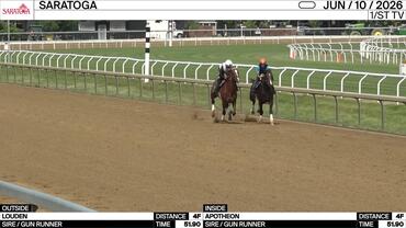 Louden (Outside) and Apotheon Worked 4 Furlongs in 51.90 at Saratoga on June 10th, 2026