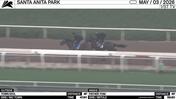 Town Idol (Outside) and Father Tom Worked at Santa Anita Park on May 3rd, 2026