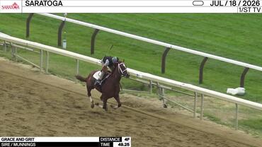 Grace and Grit Worked 4 Furlongs in 49.25 at Saratoga on July 18th, 2026