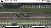 Lubies Prince (Outside) and Miss Practical Worked at Santa Anita Park on June 29th, 2026