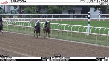 Build Or Buy (Outside) and Cut Your Losses Worked 4 Furlongs in 49.00 at Saratoga on June 19th, 2026