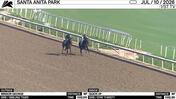 Winsor George (Outside) and Quick Up Worked 5 Furlongs at Santa Anita Park on July 10th, 2026
