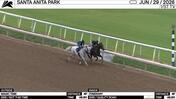 Magic Time (Outside) and Itinerary Worked 4 Furlongs in 48.80 at Santa Anita Park on June 29th, 2026