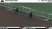 Thirsty Elusive (Black Cap) and Mystic Stay Worked 4 Furlongs at Santa Anita Park on September 27th, 2026