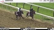 Controllo Mentale (Outside) and Princess Wadadli Worked 3 Furlongs in 37.00 at Saratoga on July 17th, 2026