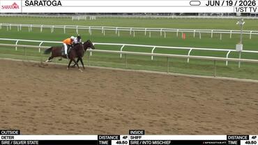 Deter (Outside) and Shiff Worked 4 Furlongs in 49.50 at Saratoga on June 19th, 2026